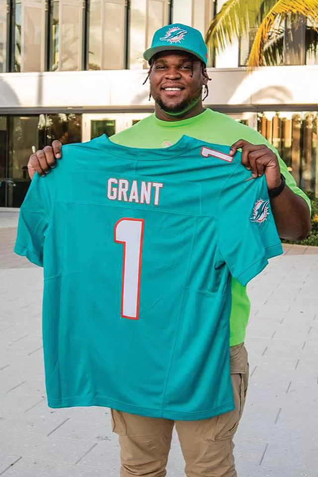 New Defensive Tackle Kenneth Grant