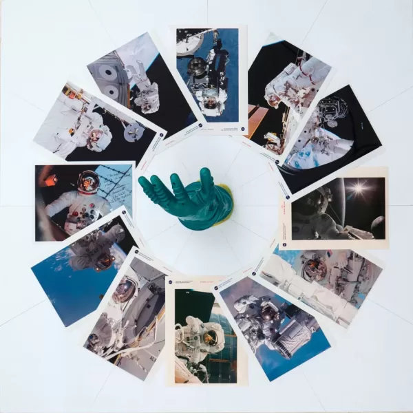 Dennis Scholl, Untitled (Visor), 2024 Acquired Objects And Graphite Dennis Scholl, Untitled (Visor), 2024 Acquired Objects And Graphite