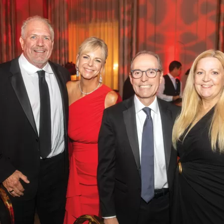 Rob Kornahrens, Maureen Spieker Canada, Shane Strum, president & CEO of Broward Health & Alexis Yarbrough