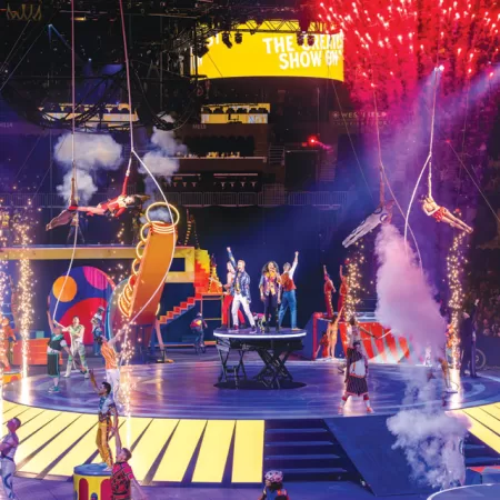 Ringling Bros. And Barnum And Bailey® Debuts The Latest Production Of The Greatest Show On Earth® With A Non-Stop Party Vibe That Starts The Moment Fans Walk Through The Door