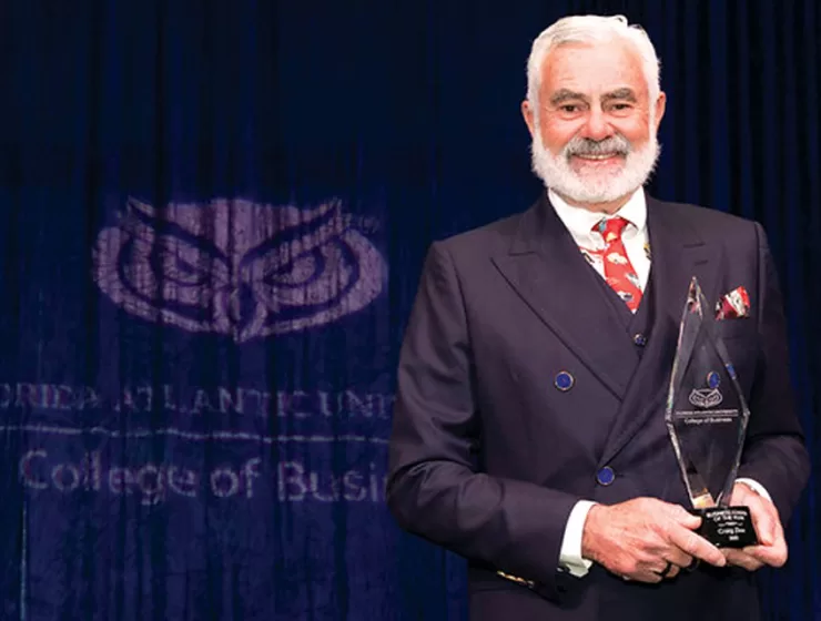 Craig Zinn, President And CEO Of Craig Zinn Automotive Group, Was Honored As Florida Atlantic University College Of Business 2025 Business Leader Of The Year