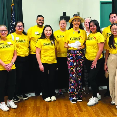 Thurgood Marshall Elementary School Students Step Out In Style In New Athletic Sneakers Provided By Rita Case And Soles4Souls