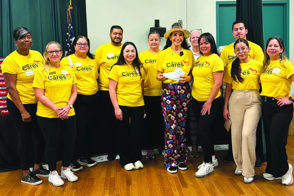 Thurgood Marshall Elementary School Students Step Out In Style In New Athletic Sneakers Provided By Rita Case And Soles4Souls