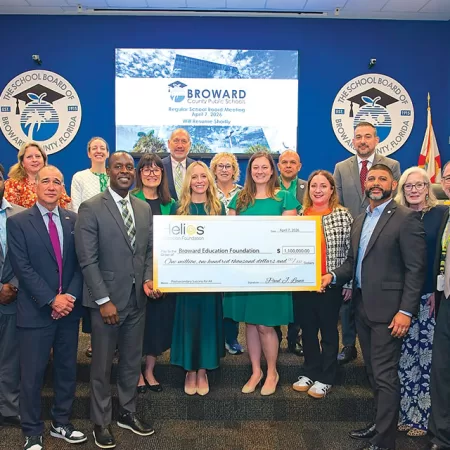 Helios Education Foundation Awards Broward Education Foundation $1.1 Million To Launch “Postsecondary Success For All” In Partnership With Broward County Public Schools And Bridge2Life