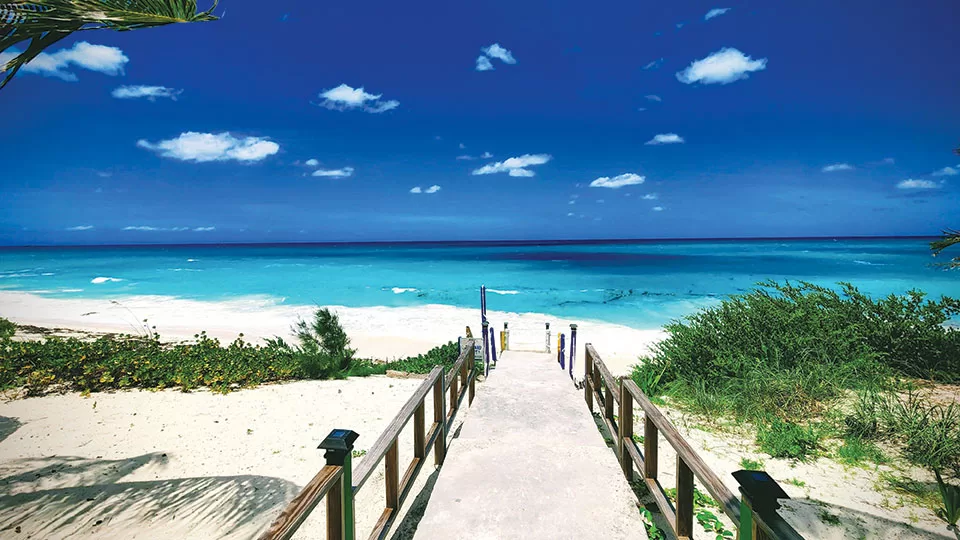 Beautiful Beach Of Exuma, Bahamas