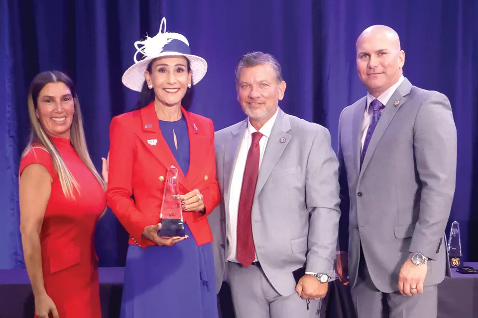 Rita Case Named Broward County Police Benevolent Association’s Humanitarian Of The Year
