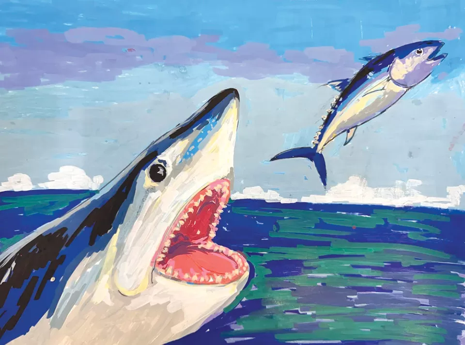 Sharks Steal The Show For Guy Harvey Award