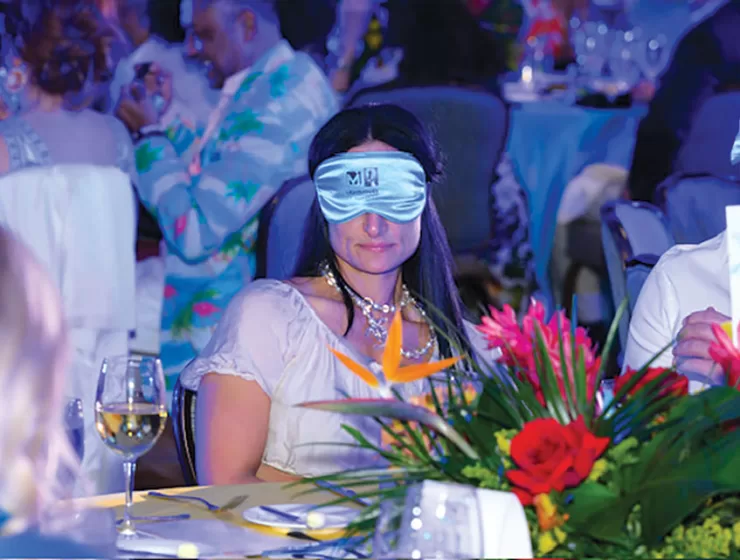 Shine Bright During Dining in the Dark Studio 54