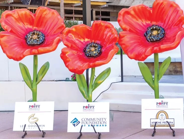 Galleria Fort Lauderdale To Present The Poppy Project Pop-Up Living Garden To Support Henderson Behavioral Health’s Veteran Services